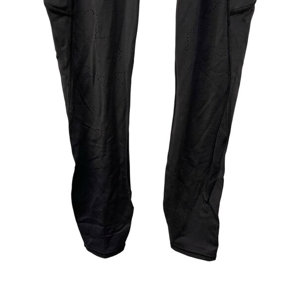 Athleta All In Reaction 7/8 Tight SIZE M Tall #353547 Black Gym Yoga Pockets - Picture 4 of 12